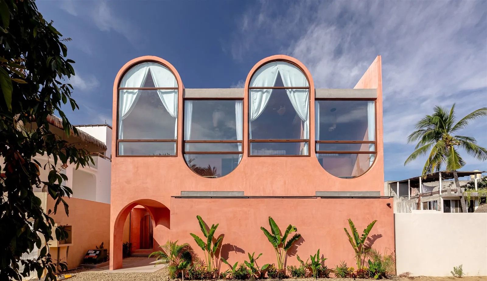 Amplitude Coliving exterior in Puerto Escondido